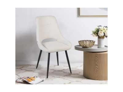 CHAISE FIXE LUTECE PIEDS NOIR BLISS 38